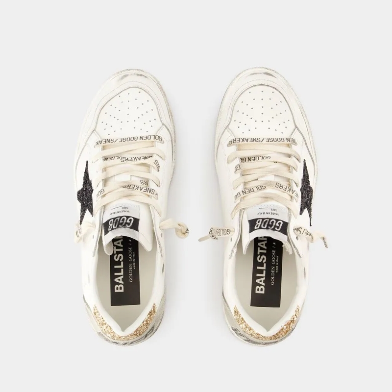 Golden Goose Lage-top sneaker Ballstar Sneakers - Leather - White White(Image 8)
