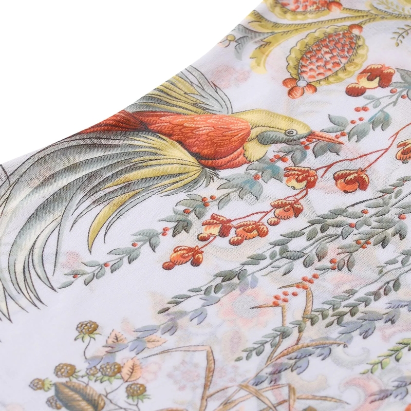 Etro T-Shirt Langarm-Oberteil mit floralem Muster blau(Image 3)