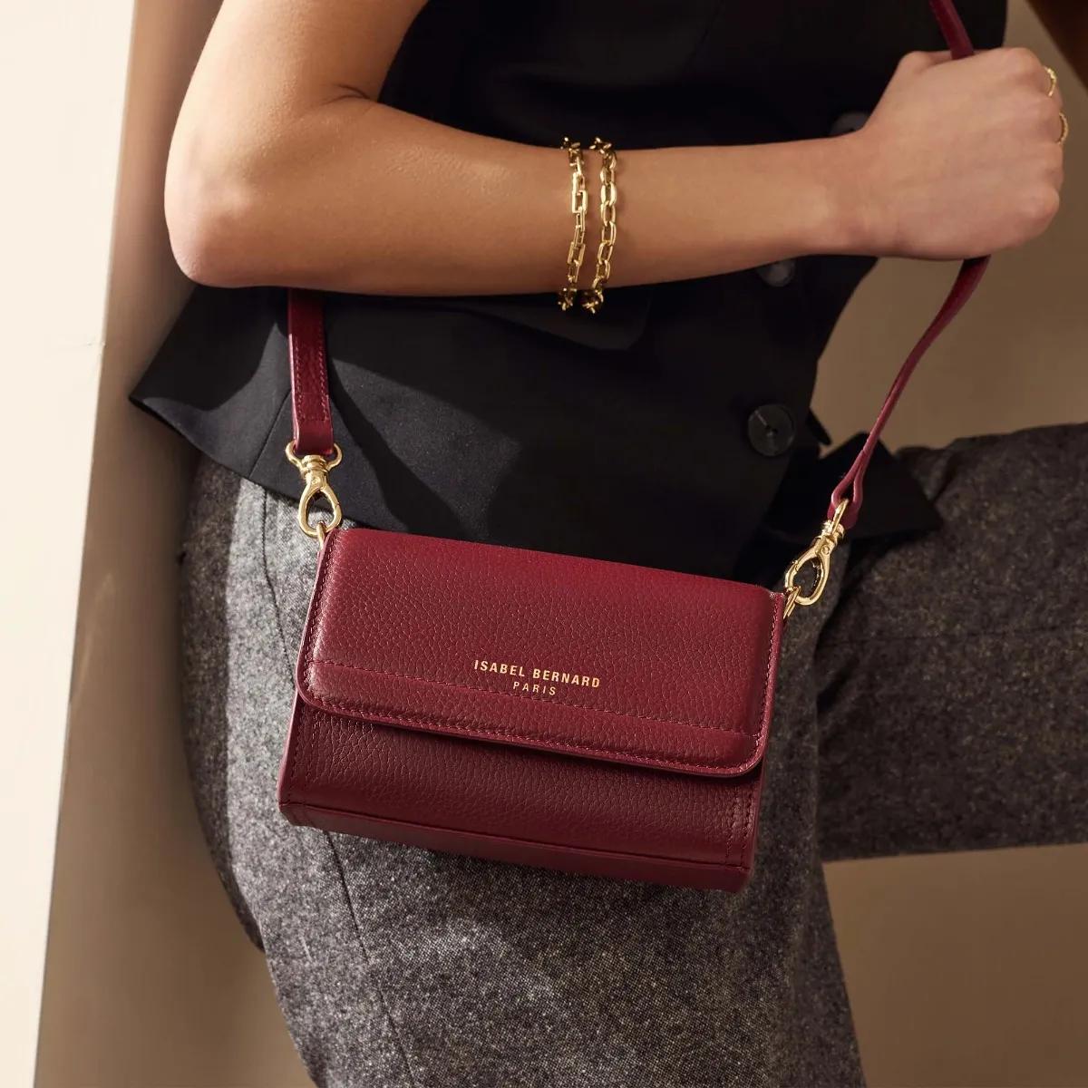Isabel Bernard Crossbody bags Femme Forte Kim Umhängetasche in rood