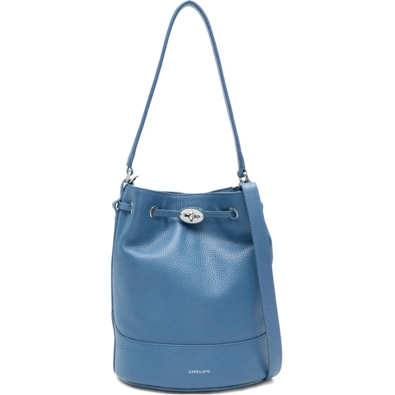 Zanellato Schultertasche Bags Clear Blue blau