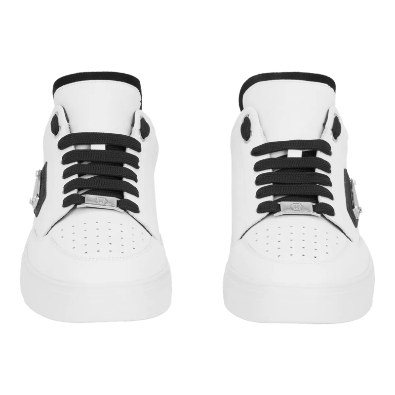 Philipp Plein Low-Top-Sneaker Lo-Top Turnschuhe weiss(Image 2)
