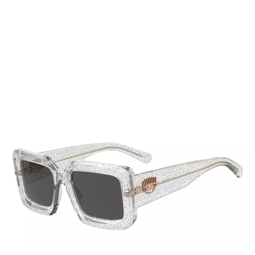 Chiara Ferragni Cf 7022/S Glitter Silver Solglasögon