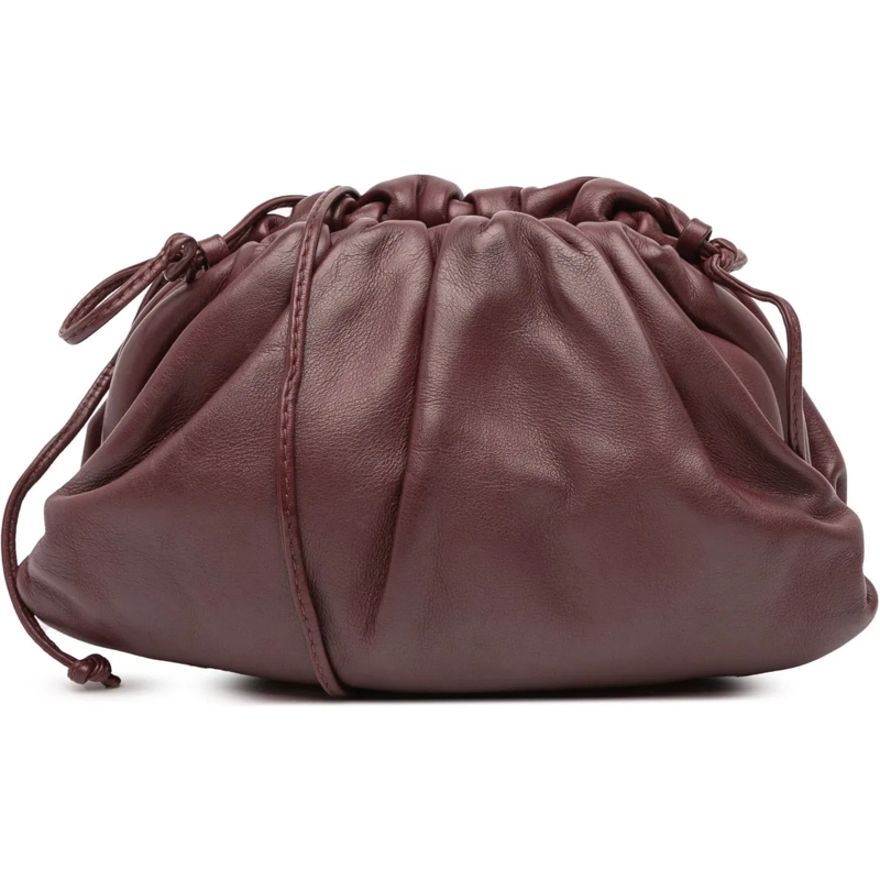 Bottega Veneta Sac à bandoulière Lambskin The Mini Pouch Crossbody rot