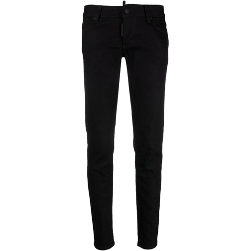 Dsquared2 Skinny Leg Jeans Black Bull Jennifer Skinny Jeans schwarz