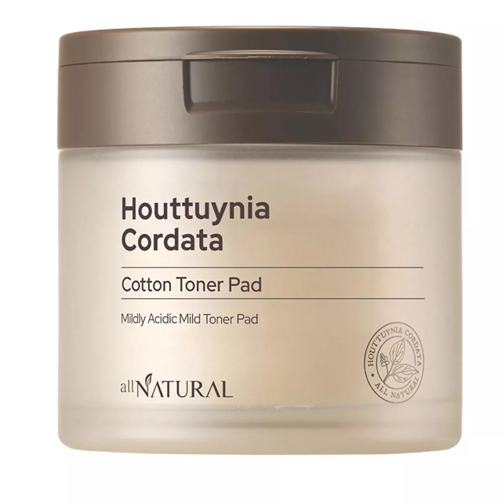 All Natural HOUTTUYNIA CORDATA COTTON TONER PAD Cleanser