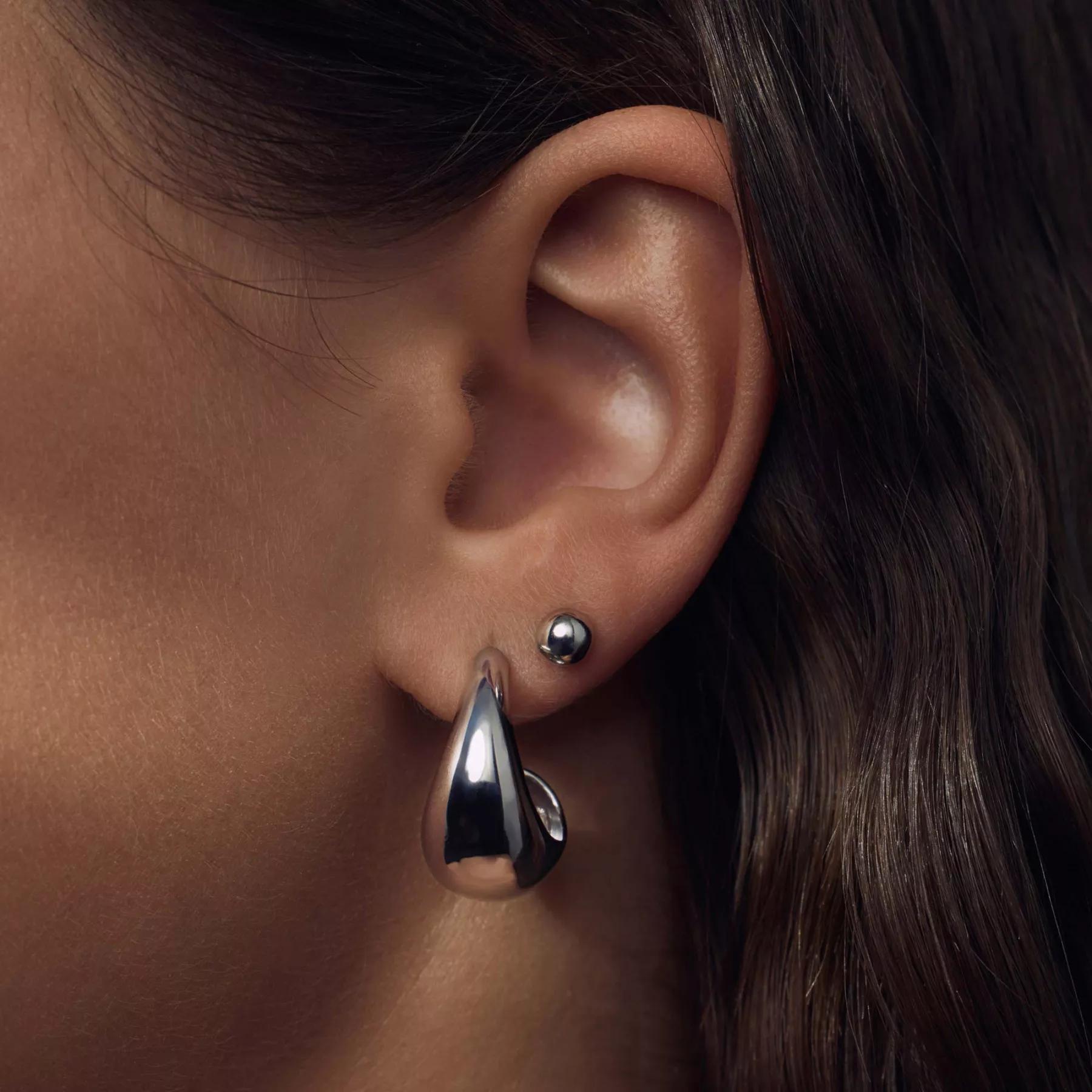 Thumbnail - Parte Di Me Ohrringe - Bibbiena Poppi Casentino 925 sterling silver hoop - Gr. unisize - in Silber - für Damen