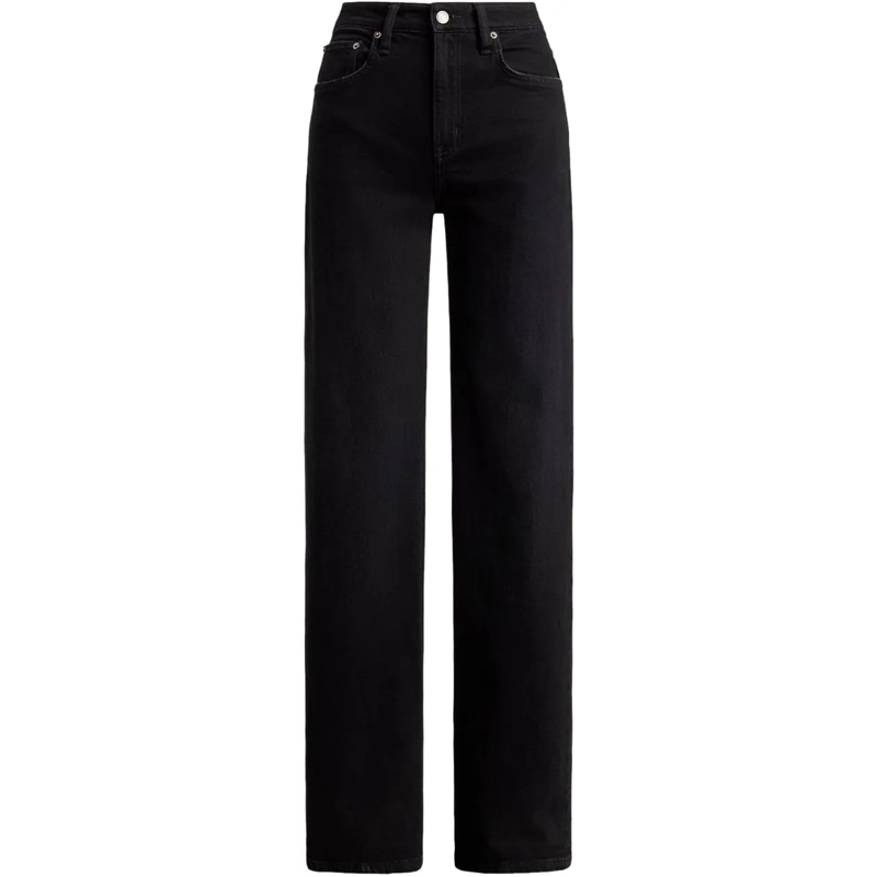 Ralph Lauren Jeans à jambe droite Jeans Black Wash schwarz