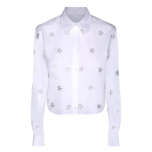 MSGM White Cotton Shirt White 