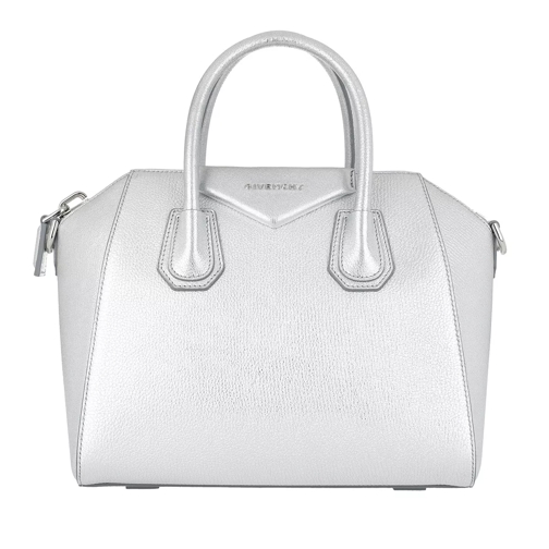 Givenchy Antigona Medium Tote Bag Silver Rymlig shoppingväska
