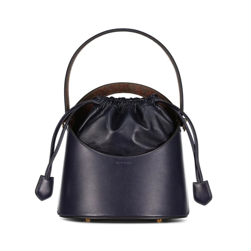 Etro Saturno Tasche Dunkelblau Sac à bandoulière