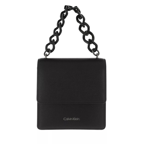 Calvin Klein Calvin Chain Shoulder Bag CK Black Crossbody Bag