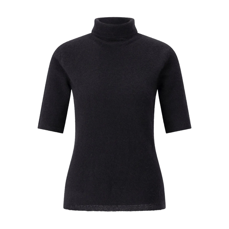 Sminfinity Pull Pullover aus Kaschmir & Seide Schwarz