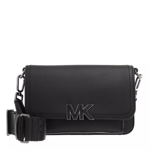 MICHAEL Michael Kors Flap Wallet Xbody Black Wallet On A Chain