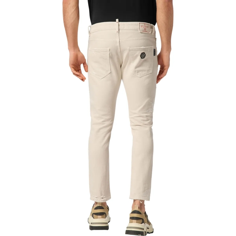Philipp Plein Skinny-Leg-Jeans Jeans Skinny Fit beige(Image 2)