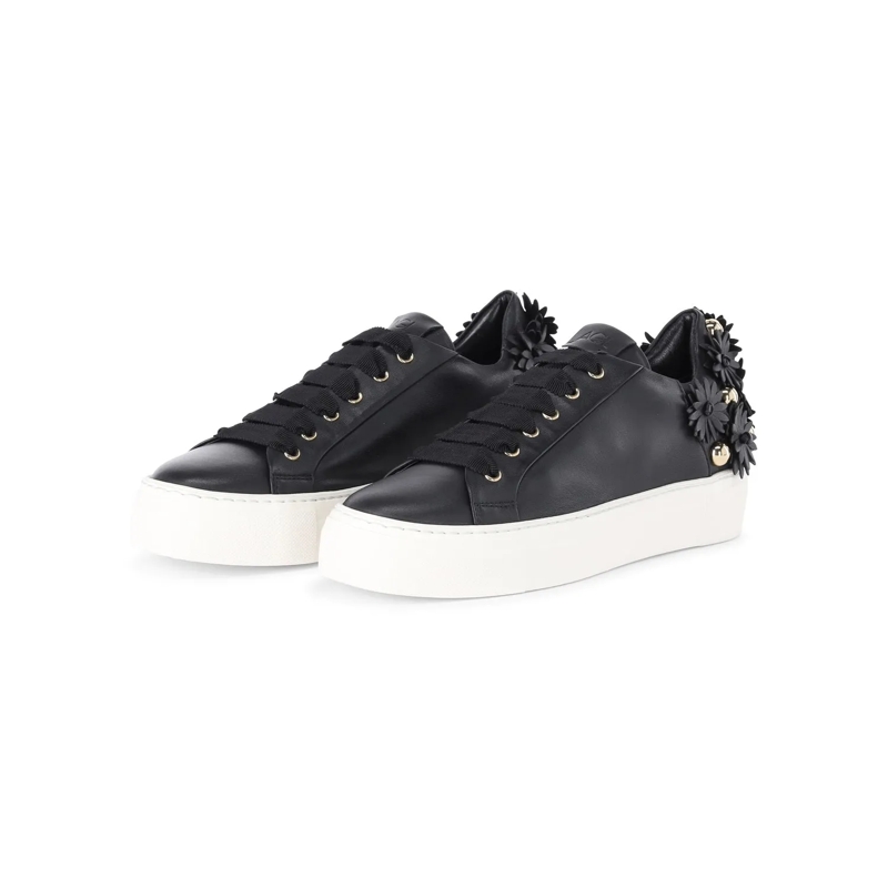 Agl Veterschoenen Sneaker Daisy mit Applikationen schwarz