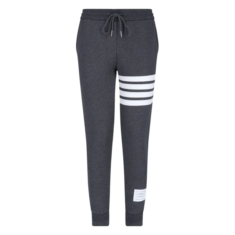 Thom Browne Pantalon de jogging "Loopback 4-Bar" Sweatpants – Dark Grey Grey