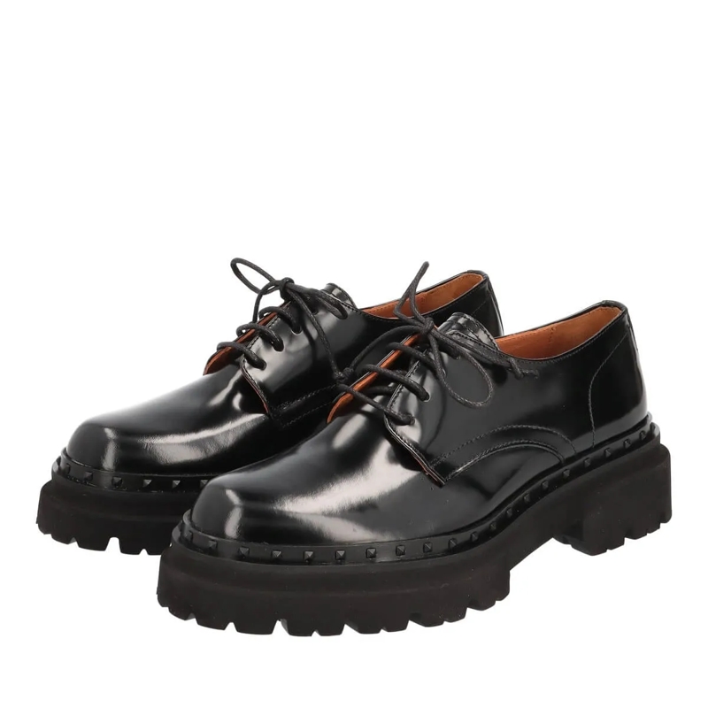 Thea Mika Schnürschuhe Halbschuhe schwarz