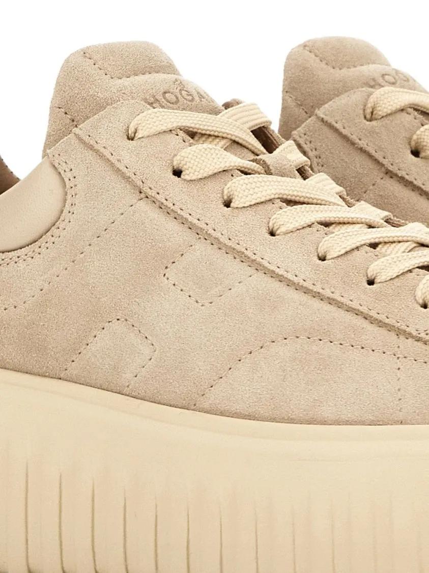 Thumbnail - Hogan Low-Top Sneaker - Beige Sneakers With Sole - Gr. 40 (EU) - in Beige - für Damen