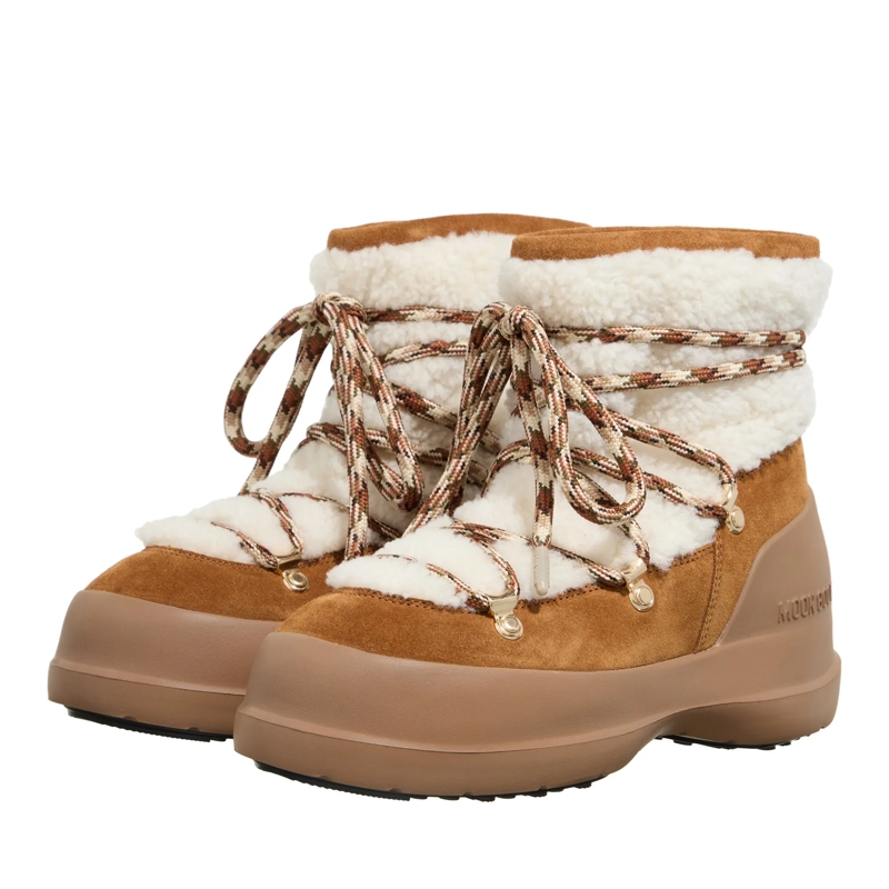 Moonboot Stiefel Mb Luna Boot Shearling Whisky/Off White