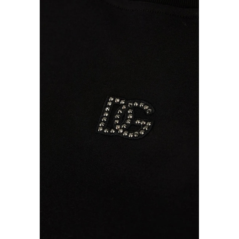 Dolce&Gabbana T-shirt Dolce&gabbana Black cotton t-shirt schwarz(Image 3)