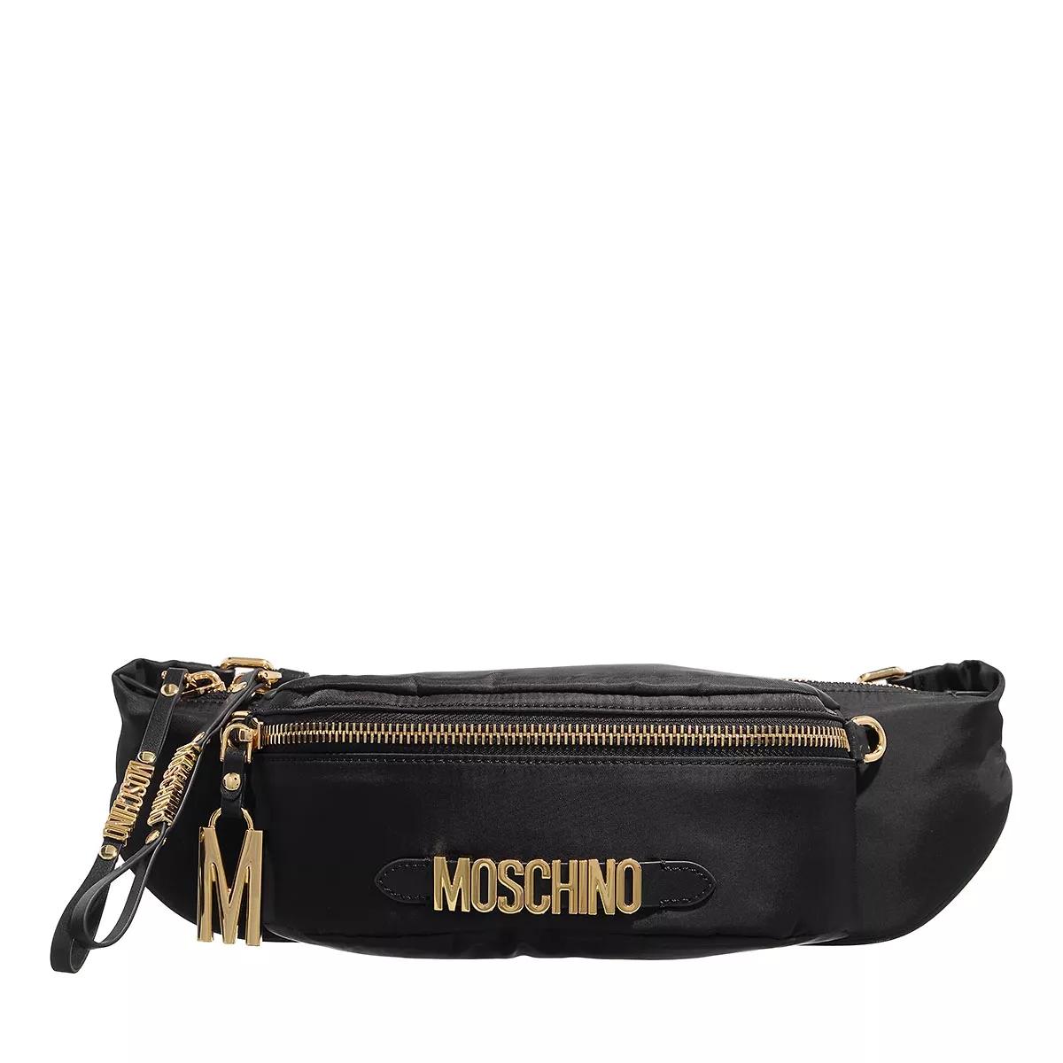 Moschino Bauchtaschen - Multipockets - Gr. ONE - in Schwarz - für Damen