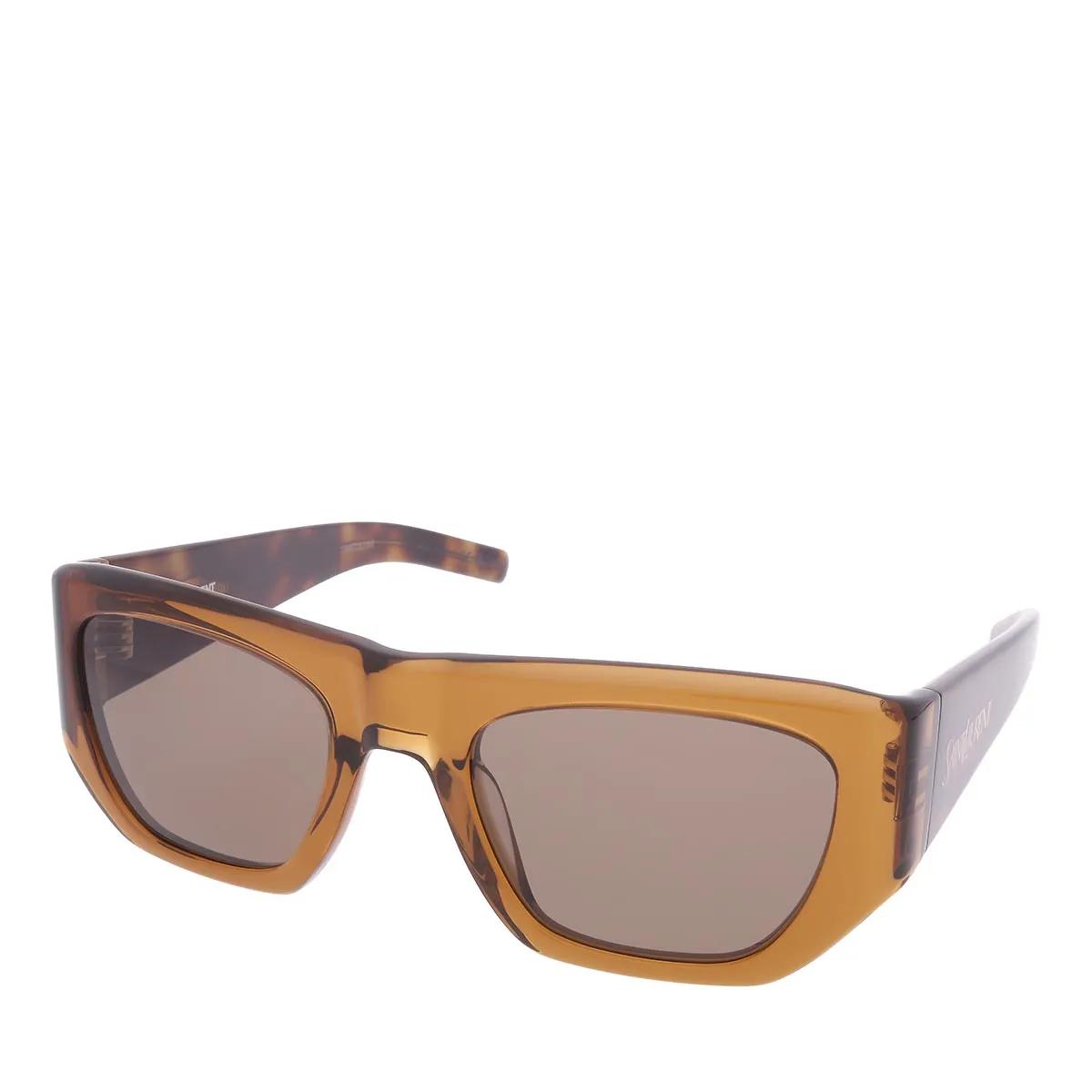 Saint Laurent Sonnenbrille - SL 740-002 - Gr. unisize - in Braun - für Damen