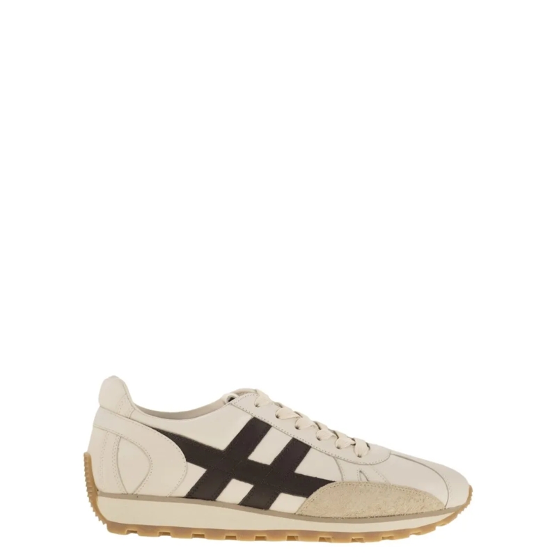 Hogan Lage-top sneaker 86Er Leather Trainers Neutrals