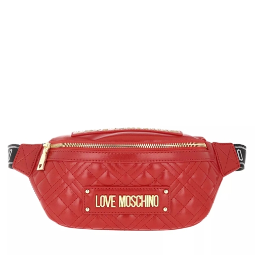 Love Moschino Quilted Belt Bag Rosso Sac à bandoulière