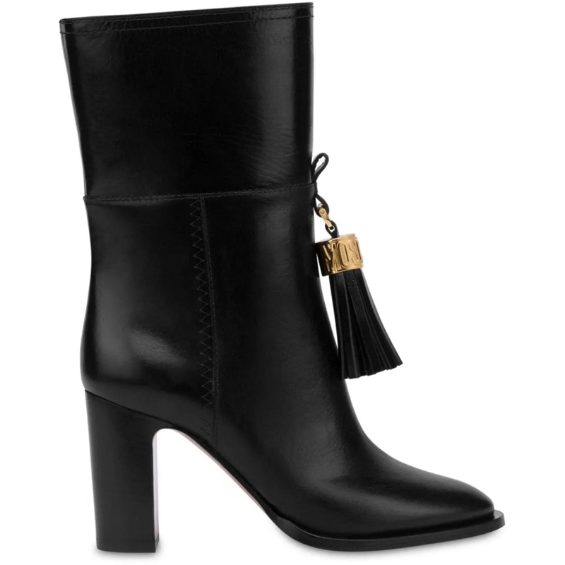 Moschino Stiefel Boots Black schwarz