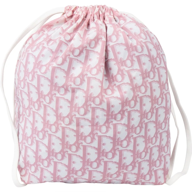 Christian Dior Tote Christian Dior Trotter Monogram Cotton Bag rot