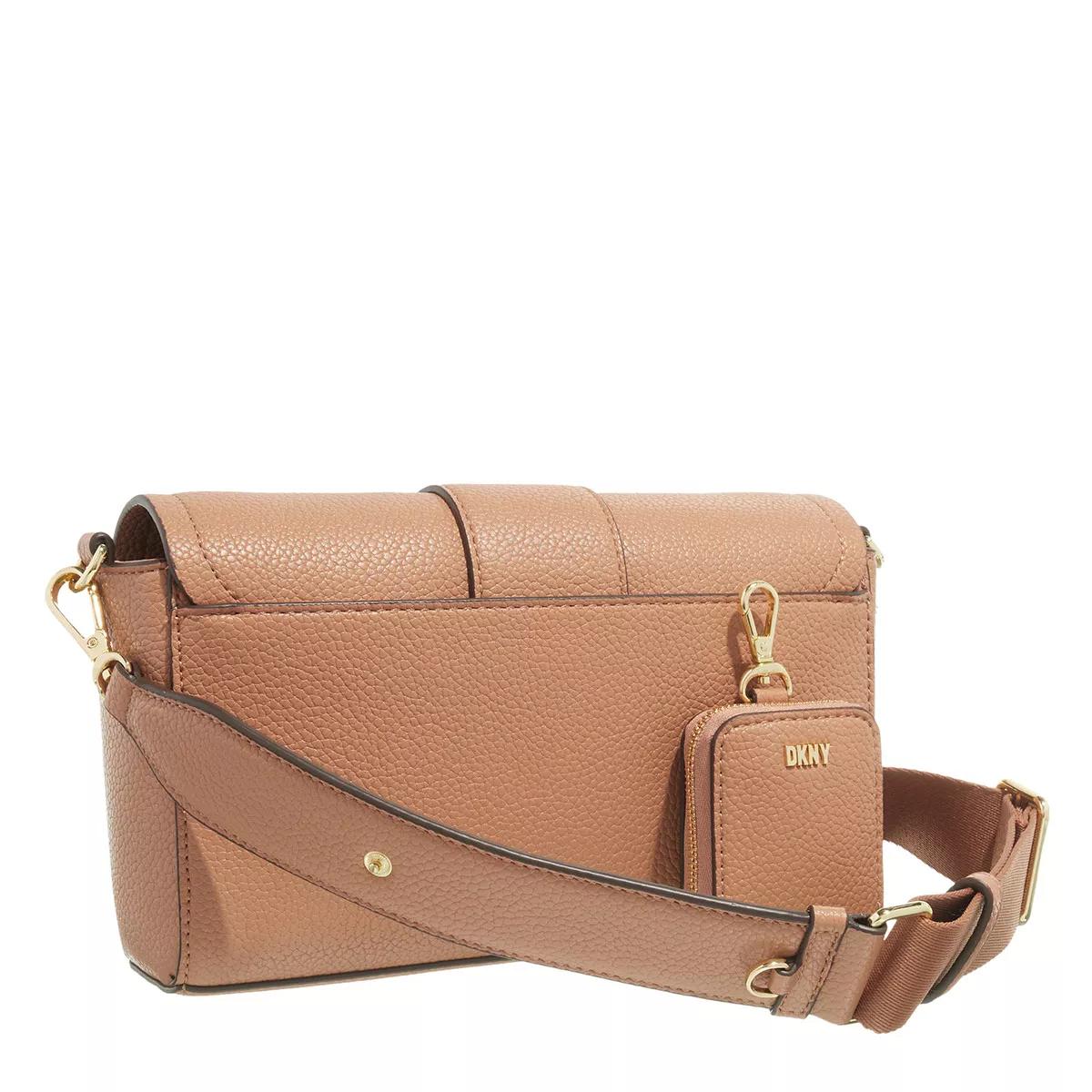 DKNY Rita Flap Cbody Cashew Crossbody Bag