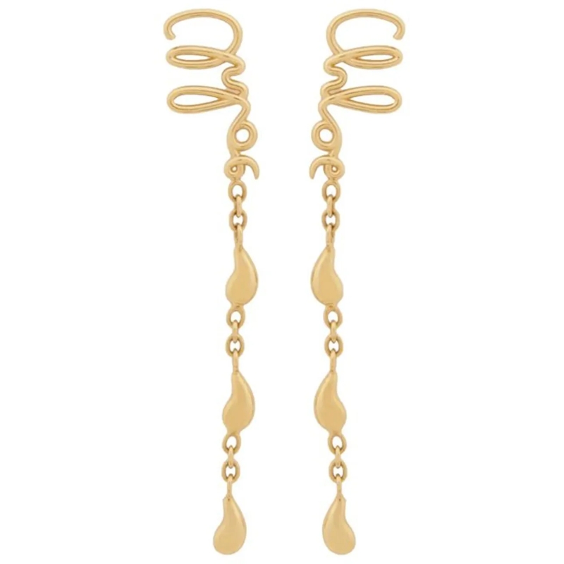 Chloé Créoles Bijoux Golden gold