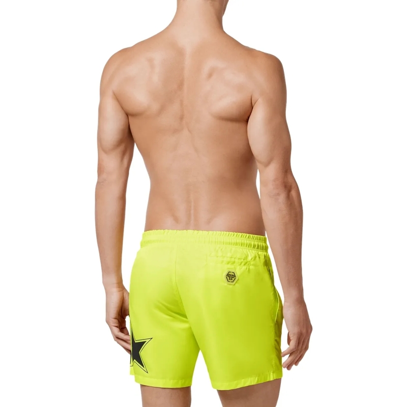Philipp Plein Shorts Badehose gelb(Image 2)