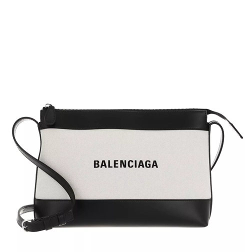 Balenciaga Navy Crossbody Bag Beige/Black Cross body-väskor