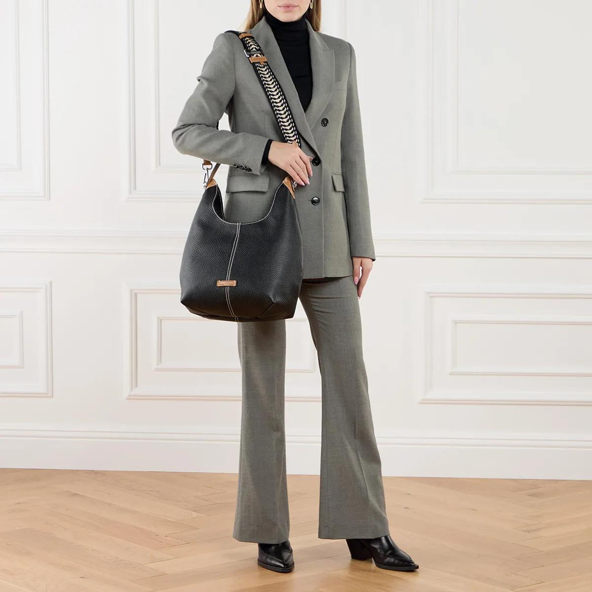 Gianni Chiarini Hobo bags Alessandra in zwart