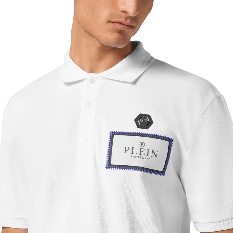 Philipp Plein Top Poloshirt weiss(Image 5)
