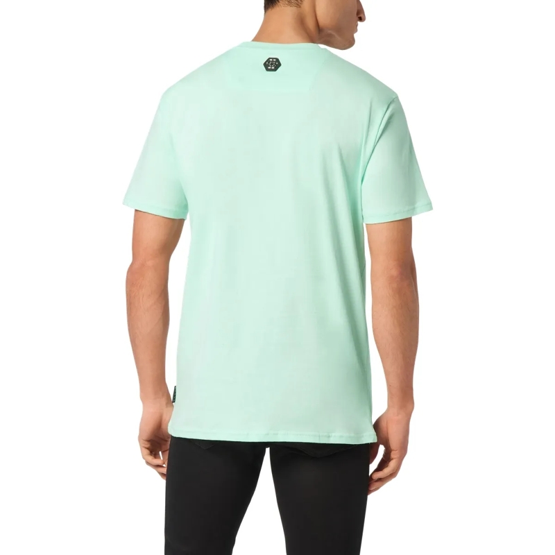 Philipp Plein T-Shirt T-Shirt Racing Mit Schmucksteinen grün(Image 2)