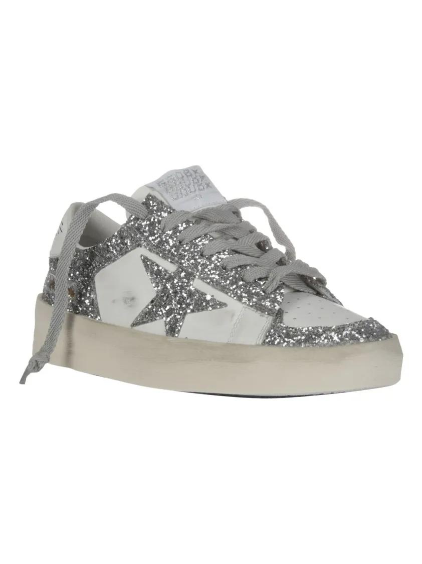 Thumbnail - Golden Goose Low-Top Sneaker - Stardan Model Leather Sneakers - Gr. 35 (EU) - in Weiß - für Damen