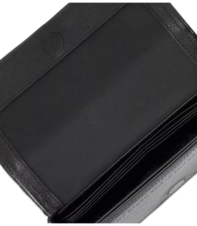 Marc Jacobs Shoppers The Leather Mini Black Bag in zwart