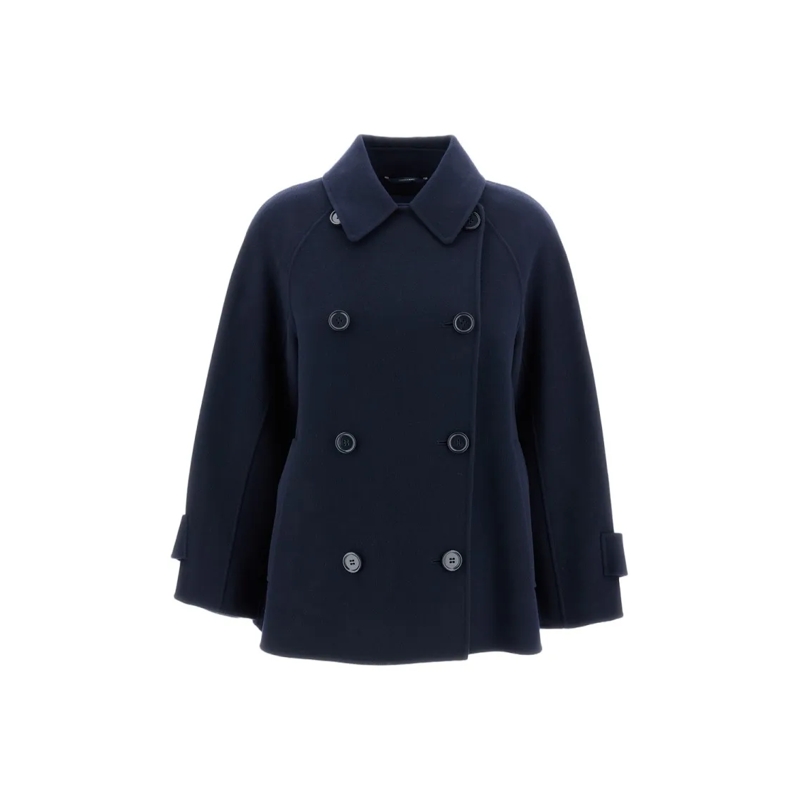 Max Mara Winterjas Louise Short Coat Blue