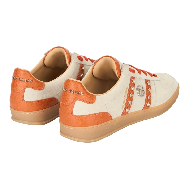 Philipp Plein Low-Top-Sneaker Elegante Einzigartigkeit für Ihre Freizeit mit die beige(Image 3)