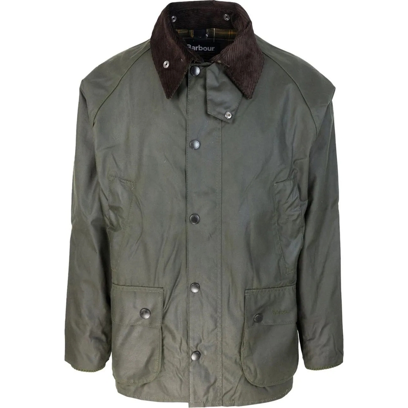 Barbour Overgangsjas Heren BEDALE WAX JACKET grün