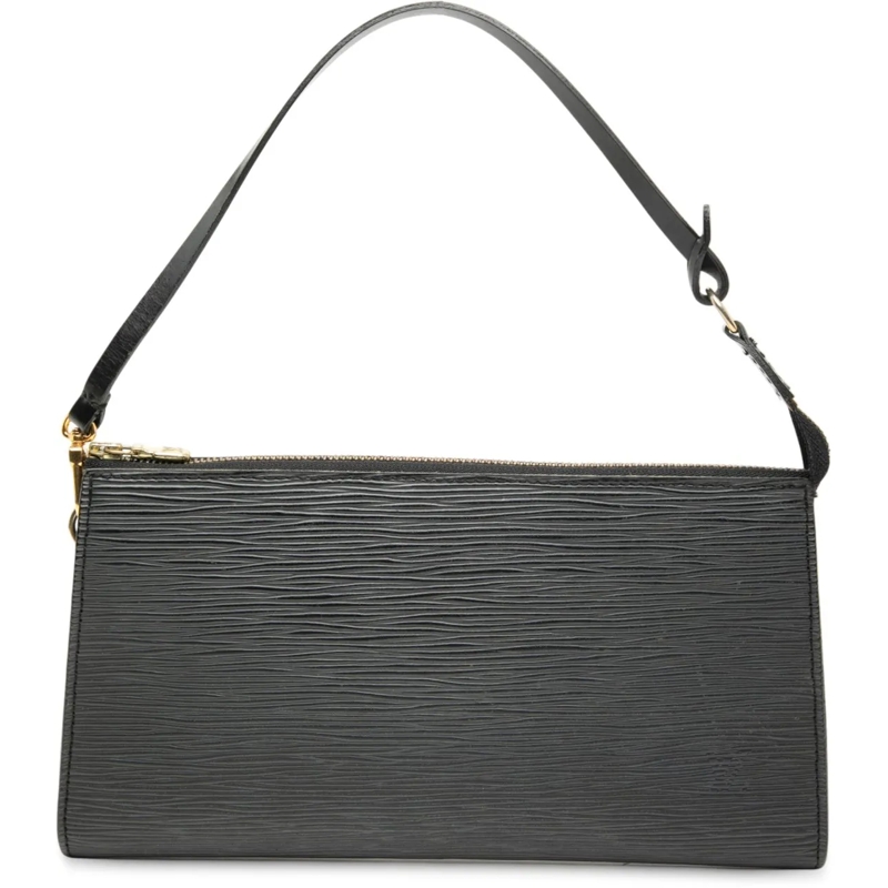 Louis Vuitton Schultertasche Epi Pochette Accessoires schwarz