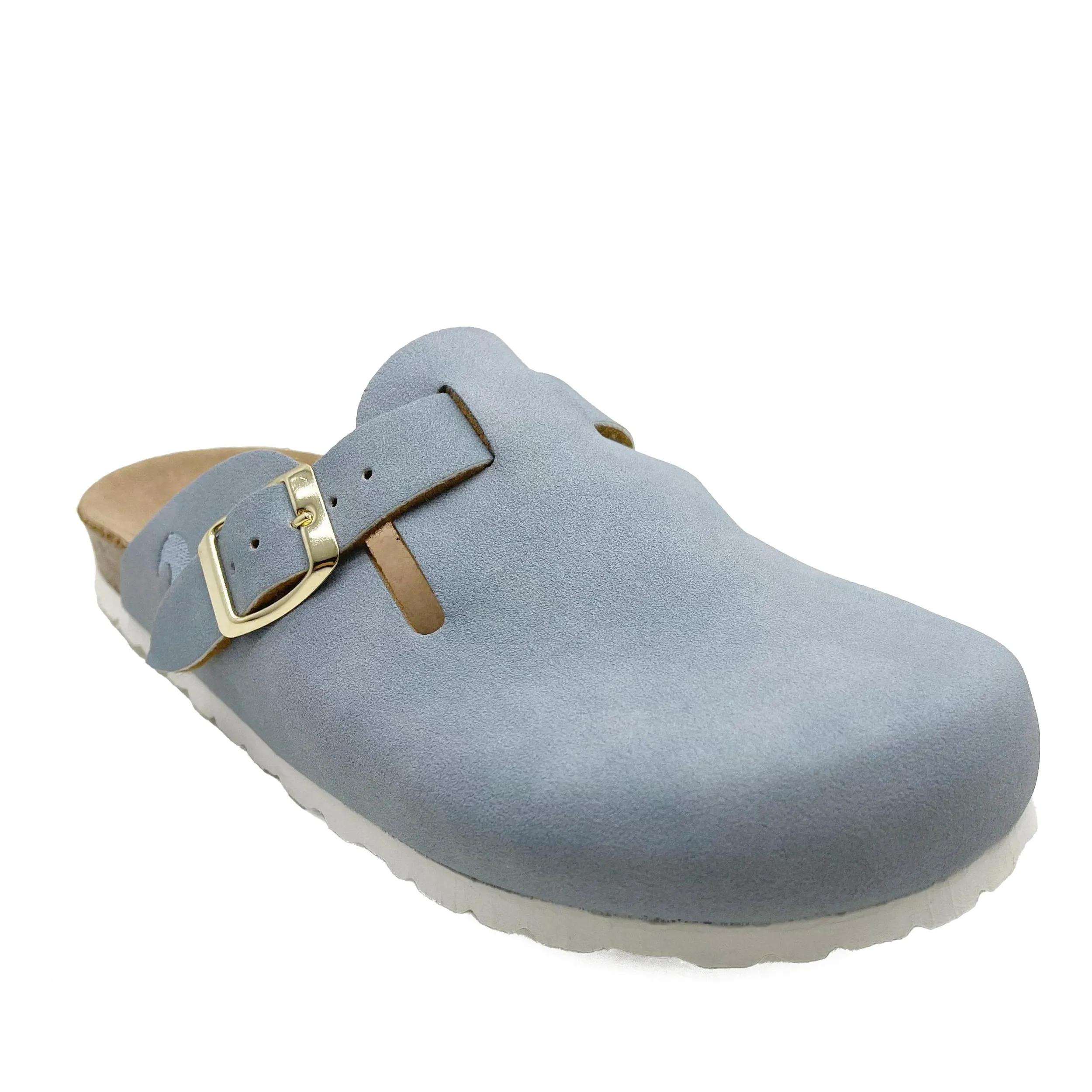 thies Sneakers - thies 1856 ® Eco Bio Clog vegan sky blue (W/X) - Gr. 41 (EU) - in Blau - für Damen