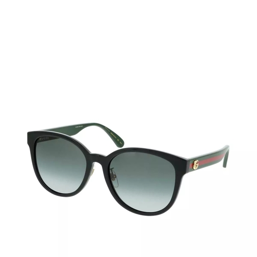 Gucci GG0854SK-001 56 Sunglass WOMAN INJECTION Black Solglasögon