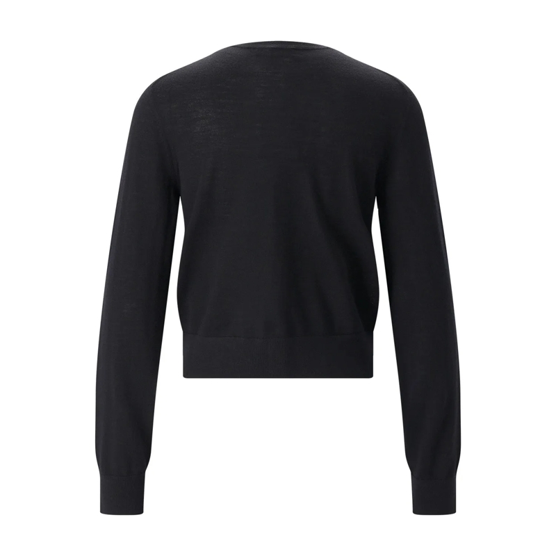 Anine Bing Cardigan Strickjacke Moni aus Woll-Kaschmir-Mix schwarz(Image 2)