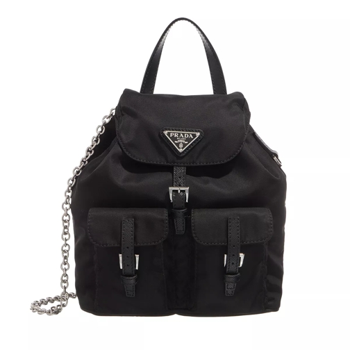 Prada Vela Mini Bag Black Crossbody Bag