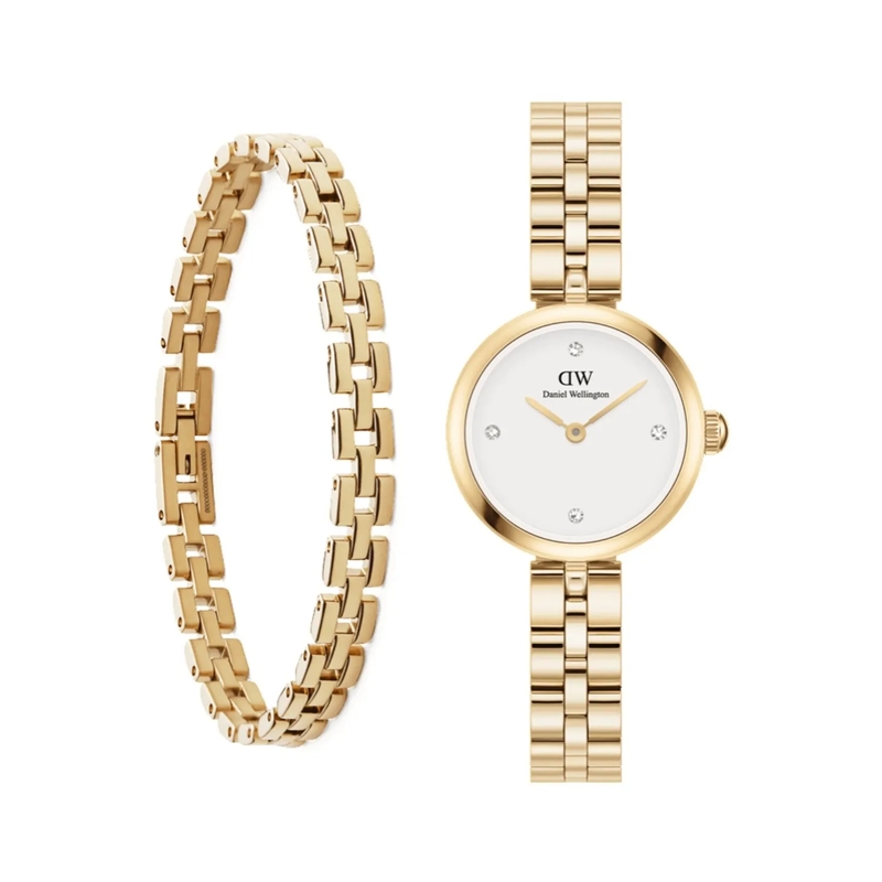 Daniel Wellington Quarzuhr Geschenkset Gold