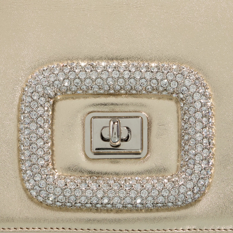 Roger Vivier Crossbody Bag Viv Choc Jewel Mini Bag Gold(Image 4)