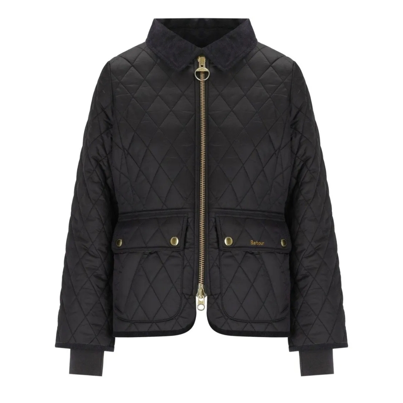 Barbour  Beadnell Fitted Jacket Black Black